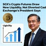 According to SGX’s President, New Capital Flows Into Crypto Futures Rather Than Existing Cash Being Shifted.