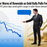 Gold’s ongoing rally diverts focus from bitcoin, trader warns of downside