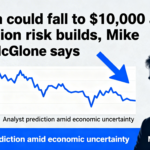 Mike McGlone warns bitcoin could tumble to $10,000 amid mounting U.S. recession risks.
