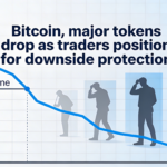 Crypto markets dip as traders position for downside protection