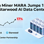 MARA Holdings climbs 17% following AI data center deal with Starwood Capital Group.
