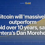 Bitcoin set to ‘massively’ outperform gold over 10 years, Pantera’s Morehead says