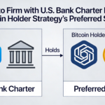 The U.S.-chartered crypto firm has taken a position in preferred stock from bitcoin treasury company Strategy.