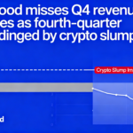 Robinhood falls short of Q4 revenue expectations as crypto downturn weighs on quarterly results.
