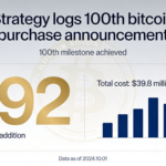 Strategy celebrated a century of bitcoin purchase announcements after picking up 592 coins last week in a $39.8 million deal.
