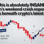 “Mind-blowing”: Bitcoin’s sharp drop over the weekend uncovers weaknesses in the latest crypto boom