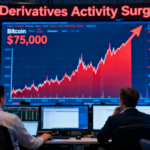 Bitcoin pushes past $75,000 as derivatives markets take the lead in the rally