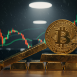 Bitcoin unexpectedly beats gold as a hawkish Fed and surging oil prices spark a risk-off mood.