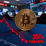 Bitcoin Risks Deeper Declines With Odds of U.S. Market Crash Rising to 35%