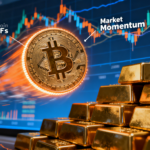 Bitcoin beats gold and stocks amid global uncertainty, driven by ETF inflows and Strategy buying.
