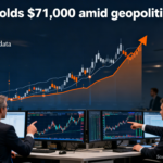 Bitcoin Remains Firm at $71K Amid Donald Trump Warning of Strikes on Kharg Island