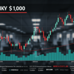 Bitcoin drops under $71,000 while stocks end the day near session lows as expectations for a 2026 Fed rate cut dim further.
