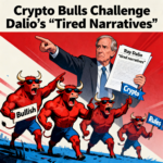 Crypto advocates criticize Ray Dalio’s “tired narratives” while reaffirming confidence in bitcoin.