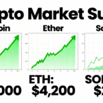 Crypto prices rise, with bitcoin, ether and solana gaining as Gulf allies move toward joining the Iran war.
