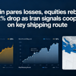 Crypto and stocks bounce back as Iran hints at cooperation on vital oil shipping lane