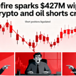 Bitcoin, Ether lead massive $427M short liquidation amid U.S.–Iran truce