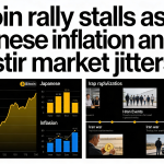 Bitcoin’s upward move is stalling amid rising Japanese inflation and escalating Iran war–driven uncertainty in markets.