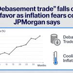 JPMorgan says cooling inflation fears are weighing on the ‘debasement trade’