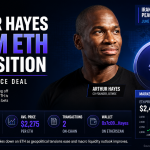 Ethereum News: Arthur Hayes Reloads With $5.4M ETH Buy After Iran Peace Breakthrough