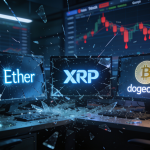 Crypto Markets Slide as Ether, XRP, and Dogecoin Lead Losses Amid Tech Rout