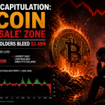 Bitcoin Hits ‘Fire-Sale’ Zone as Long-Term Holders Lose $2.4B On-Chain