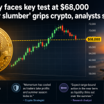 Bitcoin Faces $68K Breakout Test as Summer Slump Slows Crypto Momentum