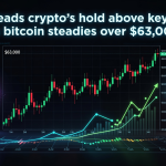Ether Drives Crypto Stability as Bitcoin Holds Above $63K