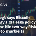 JPMorgan Warns Strategy’s Bitcoin Selling Policy Introduces ‘Two-Way Risk’ to Crypto Markets
