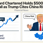 Standard Chartered Backs $500K Bitcoin Call Amid Trump’s China Warning