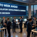 Crypto Week Ahead: U.S. Regulation, Earnings Reports and ECB Rate Decision Take Center Stage