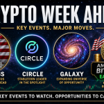 Crypto Market Braces for Key Week as U.S. Jobs Data, Circle and Galaxy Earnings Take Focus
